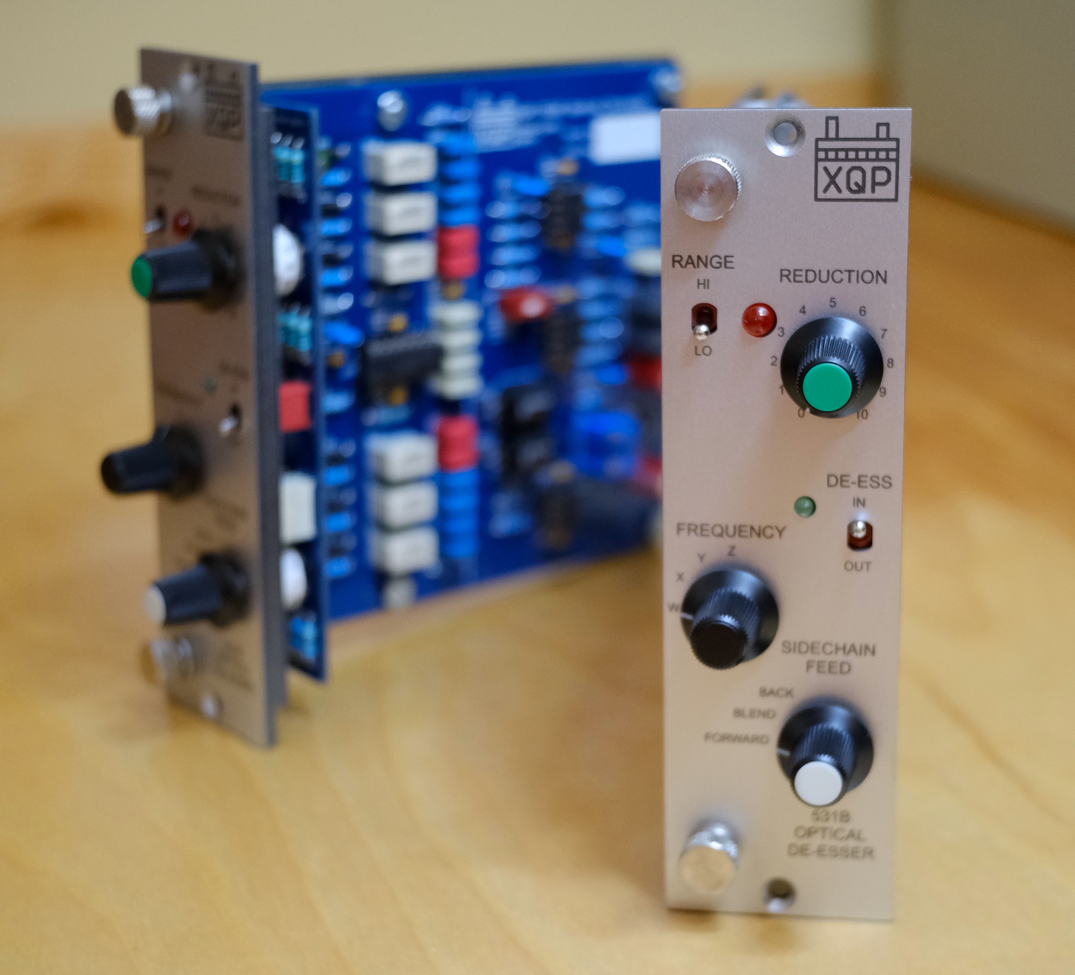 The new XQP 531B Optical De-esser.